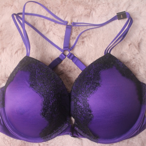 VICTORIA'S SECRET VERY SEXY PURPLE PUSH-UP BRA - Picture 1 of 1